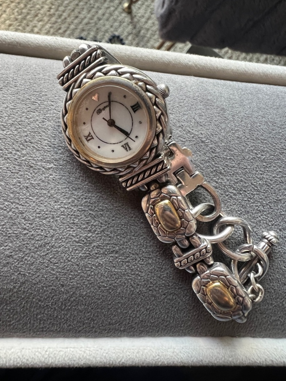 💥 Brighton Nantucket Women’s Watch (Needs battery) Heart @ 12:00